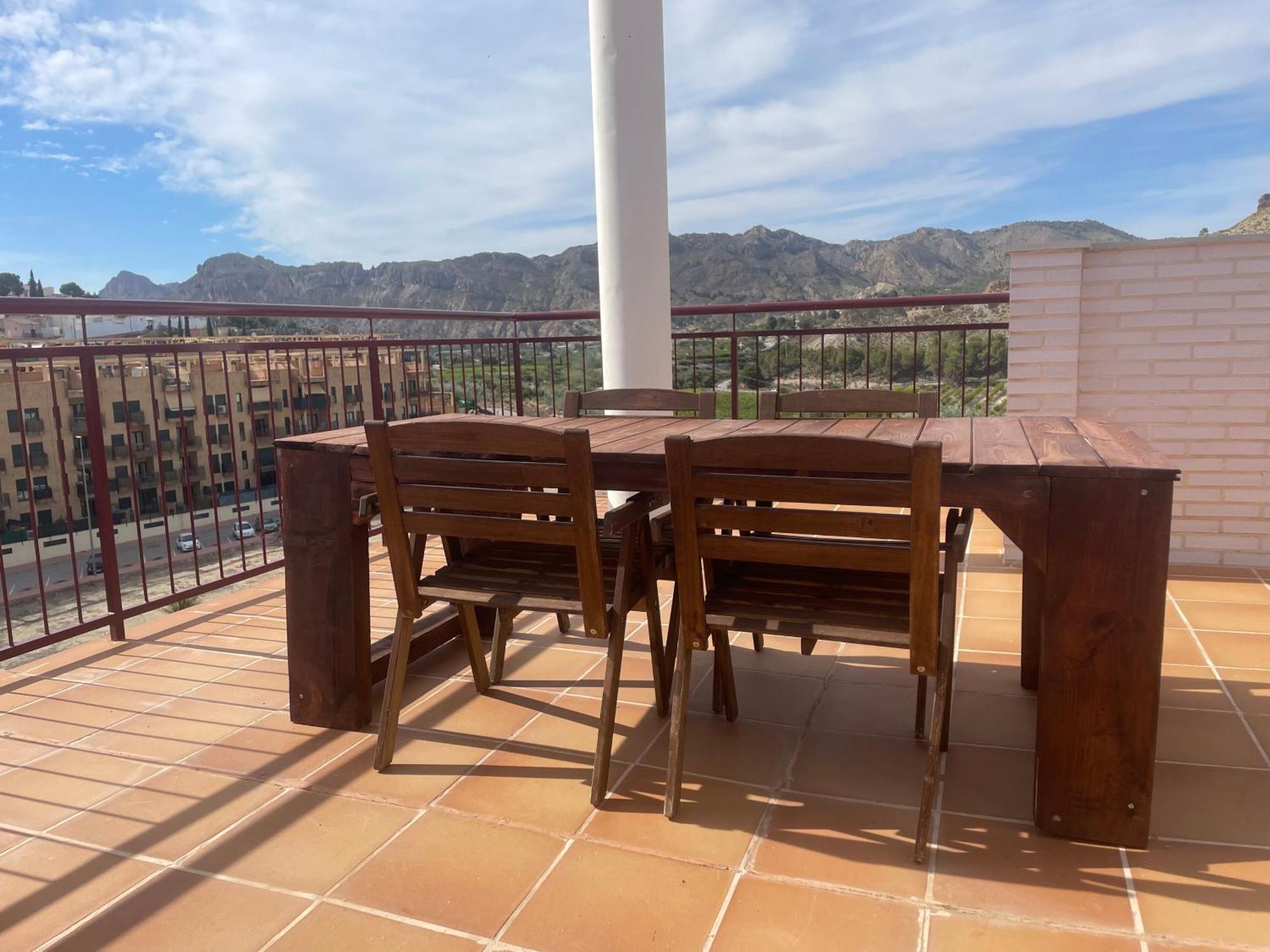 Atico Con Terraza, Piscina Y Jacuzzi Apartment Villanueva de Rio Segura Exterior photo