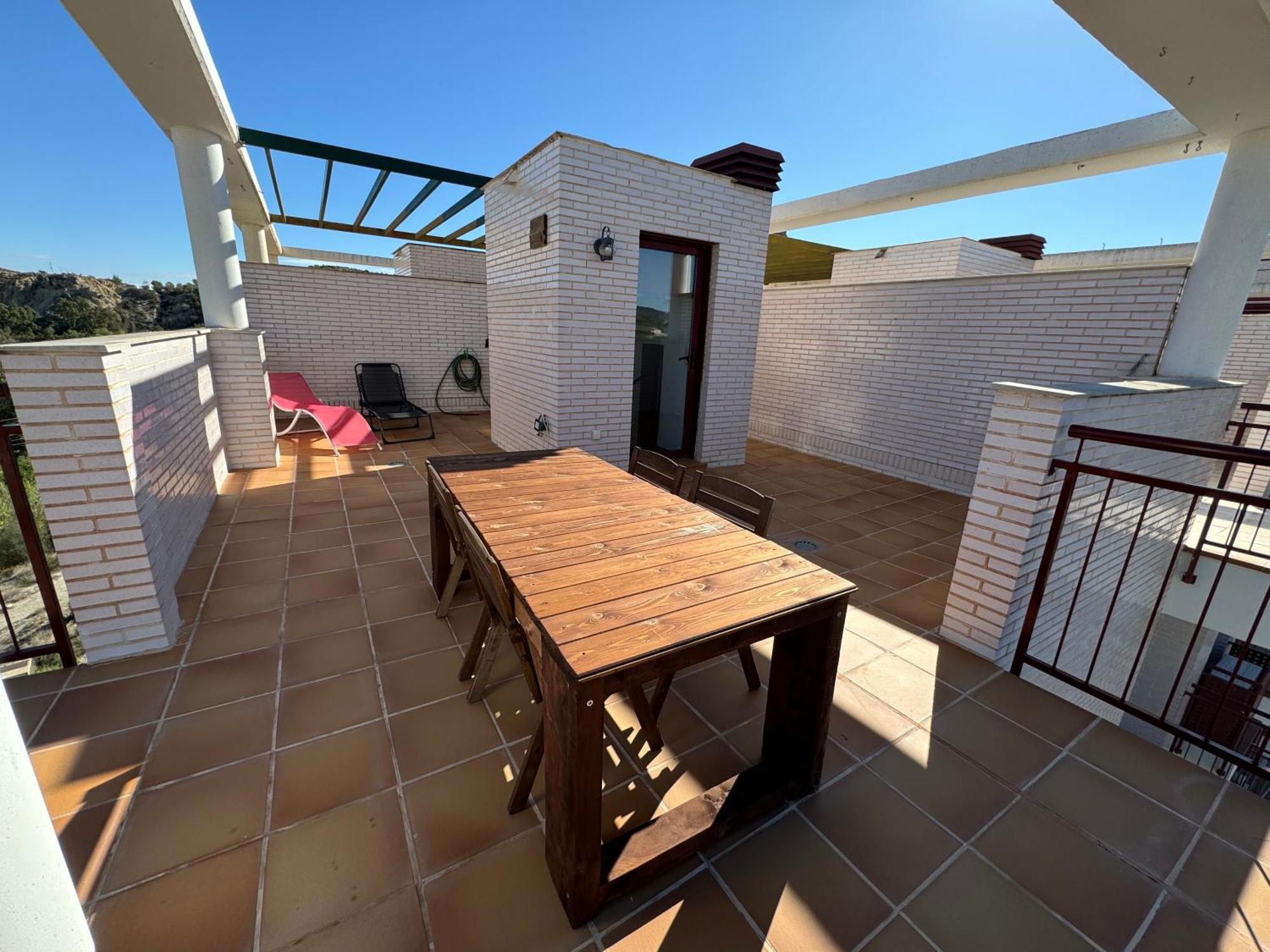 Atico Con Terraza, Piscina Y Jacuzzi Apartment Villanueva de Rio Segura Exterior photo